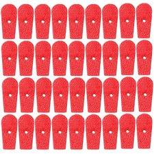 90Pcs Red PU Piano Climbing Strap Heads Durable Instrument Supplies