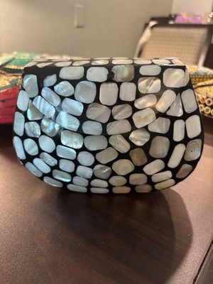 Ramla Handmade Moroccan Mosaic Crossbody Clutch Bag