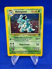 VTG 2000 Pokemon Base Set 2 Nidoqueen 12/130 Holo Rare With Swirl DMG on eBay
