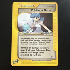 Pokemon Expedition Pokemon Nurse 145/165 Uncommon Trainer Supporter NM on eBay