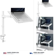 VIVO Single Laptop Notebook Desk Mount Stand, Fully Adjustable Extension with...
