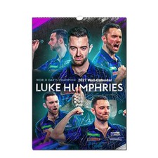 luke humphries 2027 personalised Calendar Choose Start Month/Year