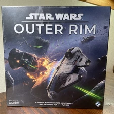 Star Wars OUTER RIM Board Game Fantasy Flight Games NEW, Sealed, Ships Free!