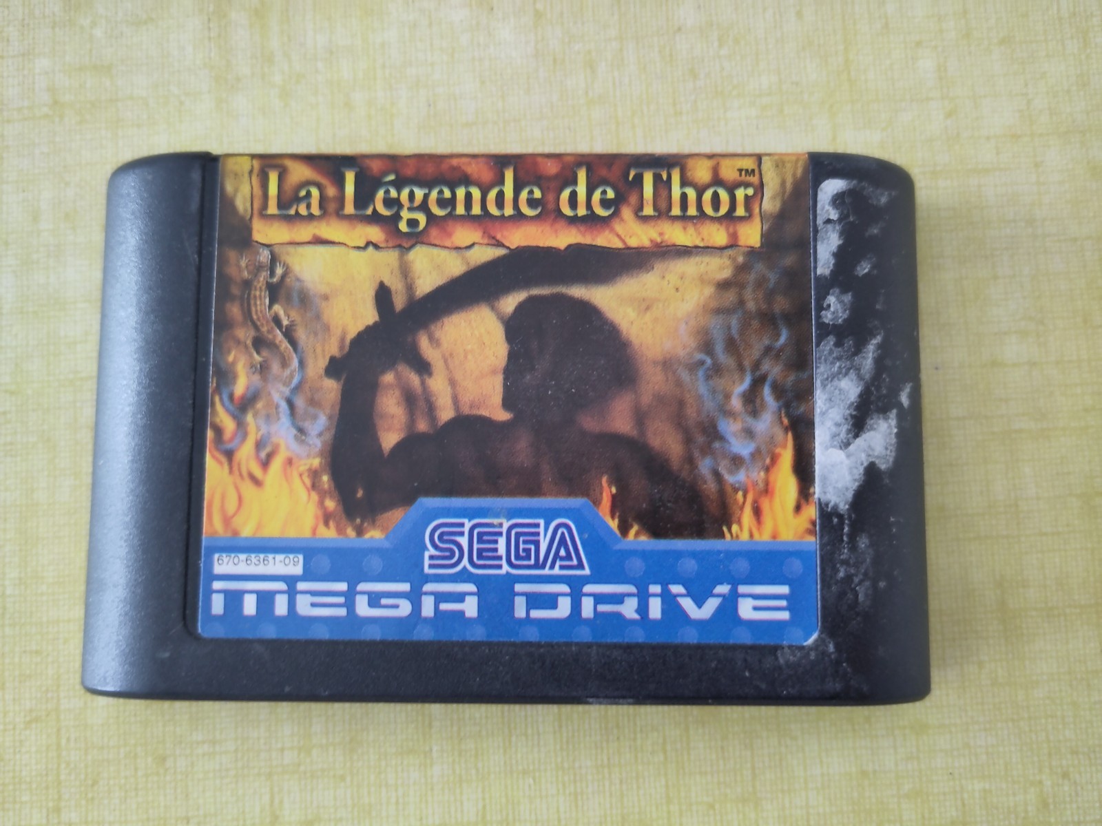 Jeu Megadrive La Légende De Thor
