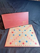 Vintage  SCRABBLE Board Game Selchow & Righter Game Board & Box Only