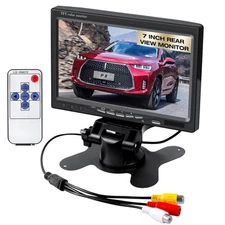 AHDAISHICHEN 7 Inch TFT LCD Car Color Rear View Monitor Screen for Parking Ba...