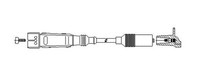 Bremi ZüNdkabel FüR VW Golf II Passat B3/B4 III Vento Seat Toledo I Ibiza