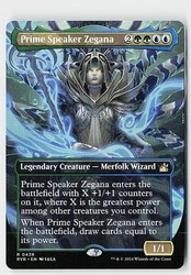 Prime Speaker Zegana (Anime Borderless) Ravnica Remastered