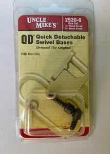Uncle Mike's Quick Detachable Swivel Bases 2500-0 fits most action rifles