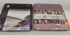 NEW Two 2 Creative Memories Strap Hinge 7x7 Album Coversets Rose  Chocolate