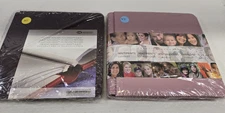 NEW Two (2) Creative Memories Strap Hinge 7x7 Album Coversets Rose & Chocolate