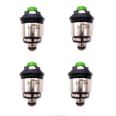 Landi Renzo MED GI25-65 Injectors CNG LPG Green Amp Type Sequent 4 Pack