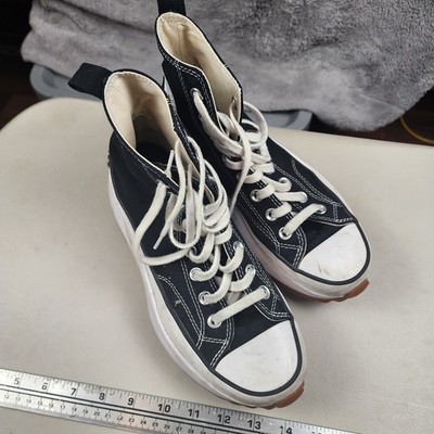 Converse Run Star Hike Hi 166800C Sneakers Adult Black White Shoes - M7/W8.5