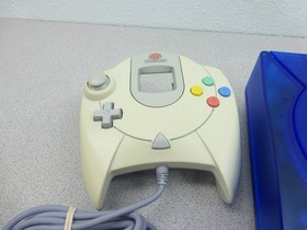 Custom Clear Blue Sega Dreamcast Console New Shell - TESTED