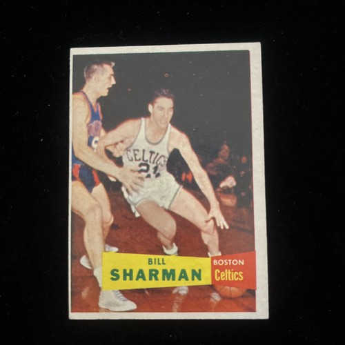 Bill Sharman #5 1957 Topps card