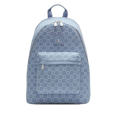 Nike Jordan Denim Blue MA9059-571 Monogram Adult Unisex Bookbag Backpack (20.8L)