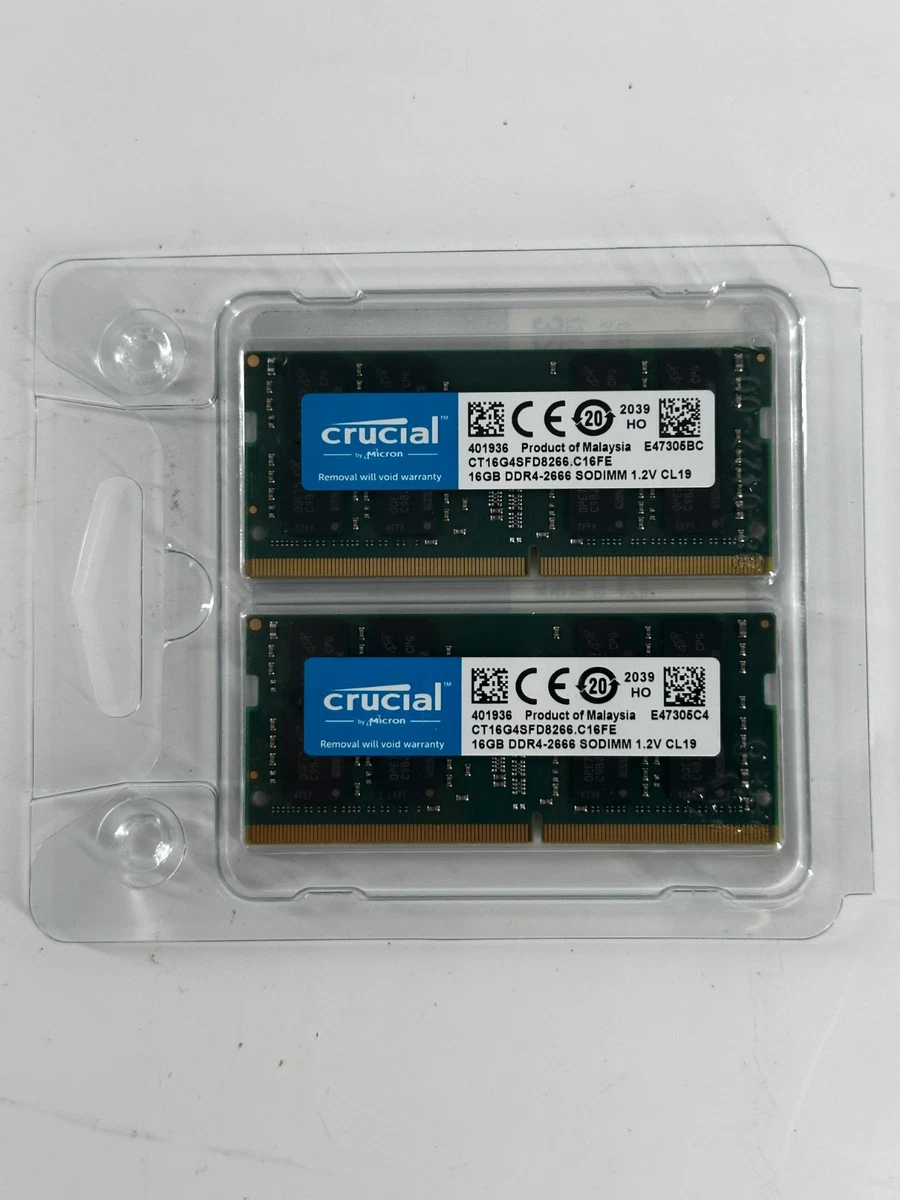 DDR4 PC4-21300 16GB ×2　32GB NEMIX RAM 32GB (2X16GB) DDR4 2666MHz PC4-21300 2Rx8 1.2V CL19 260