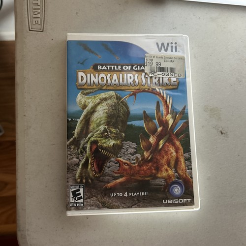 Battle Of The Giants Dinosaurs Strike Wii