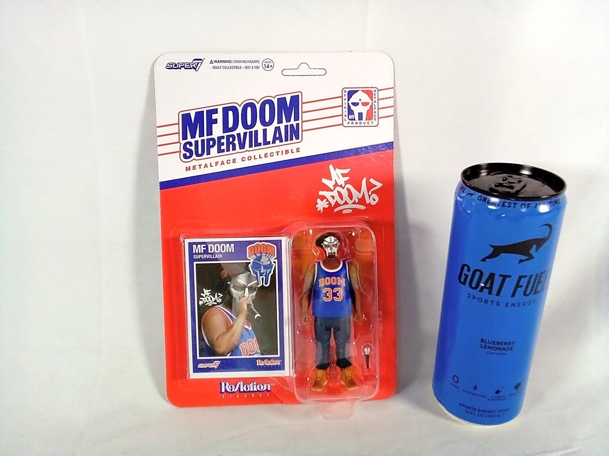 Super7 MF DOOM Supervillain NYC ReAction Figure Wave 03 Metalface