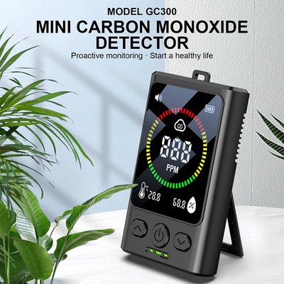 Portable Carbon Monoxide Alarm Detector Electrochemical Sensor Gas Leak Detector