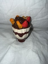 VTG DAIRY QUEEN Play food MINI Ice Cream Sundae MTC Parfait Dessert fruit