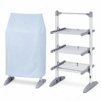 Glamhaus EcoDry Electric Heated Airer with Cover 248W Low Energy Clothes Dryer