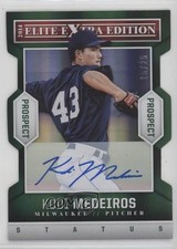 2014 Panini Elite Extra Edition Prospects 15/25 Kodi Medeiros #12 Auto 5o1