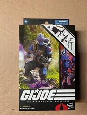 Gi Joe Classified Figure Walmart Exclusive  76 Cobra Range-Viper