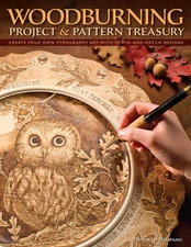 Woodburning Project & Pattern Treasury: Create Your Own Pyrography Art with ...