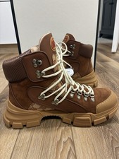 DEADSTOCK Gucci Flashtrek High Brown Leather ...