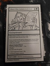 Liliana's Other Contract (double-faced) S Mystery Booster 2 Playtest Cards NM