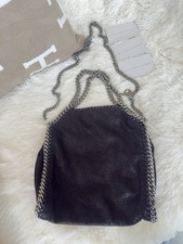 Stella McCartney Falabella Black Mini Shoulder Tote Bag