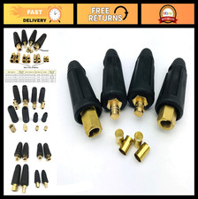 Welding Cable Quick Connector Pair DINSE-Style 100A-200A 6- 4 16-25 SQ-MM Set