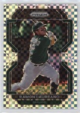 2022 Panini Prizm Tier III Power Plaid Prizm 48/75 Ramon Laureano #238 10k8