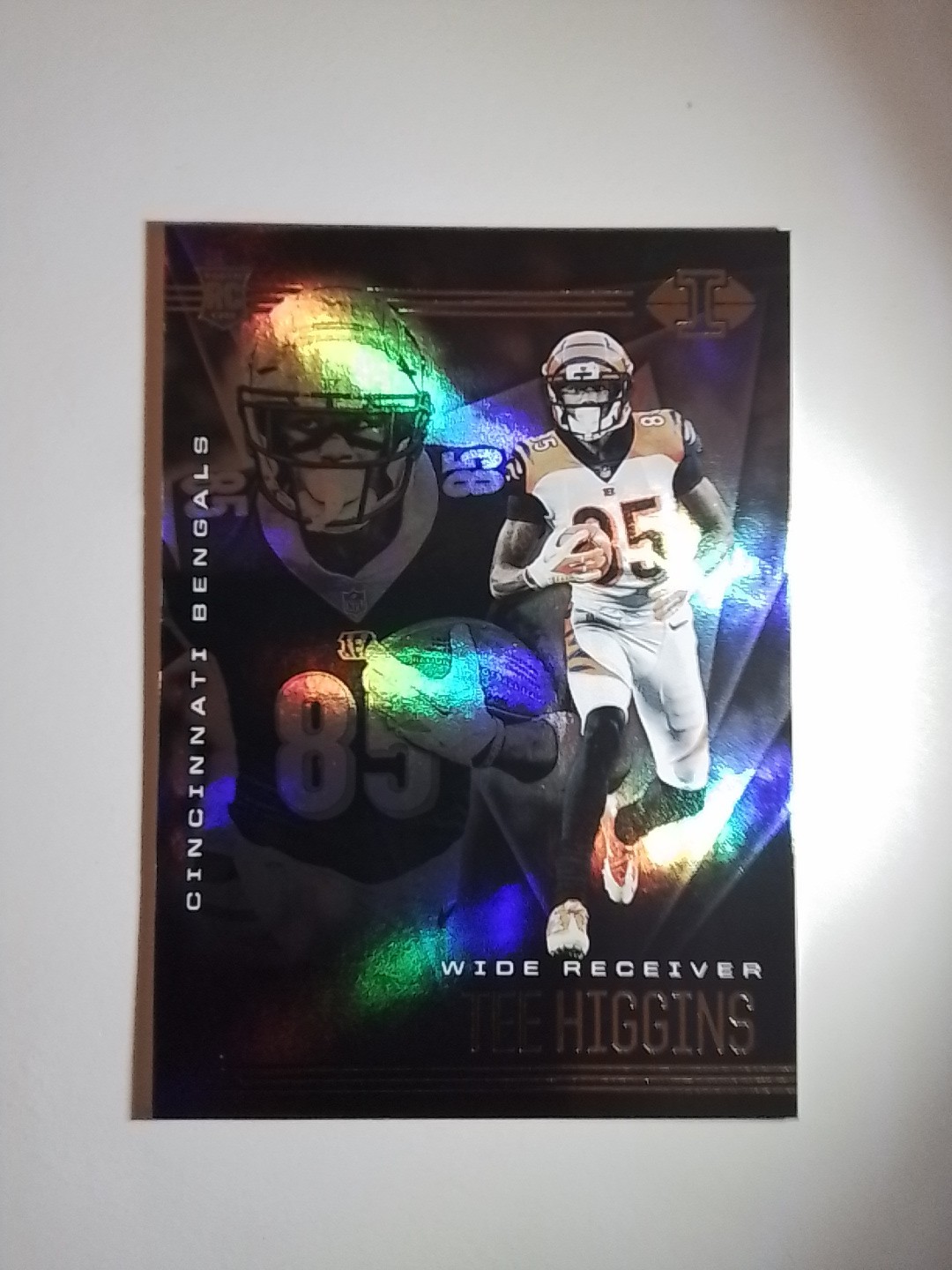 Tee Higgins 2020 Panini Illusions Rookie RC #21 Cincinnati Bengals