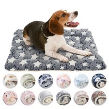WARM PET BLANKET PAD CAT DOG BED SOFT FLEECE MAT WARM THERMAL RUG Pet Beds UK