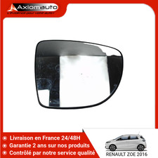 Glace de rétroviseur Renault Zoe