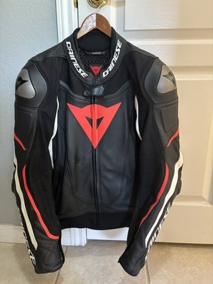 Dainese Super Speed 3 Perforated Leather Motorcycle Jacket Men's