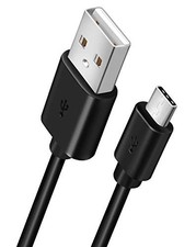 6Ft USB-C to USB Charging Cable Cord for New Gen Kindle 6 feet, Black