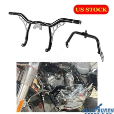 Highway Crash Bar w/ Faring Bracket Support For Harley Road Glide Models 2015-23