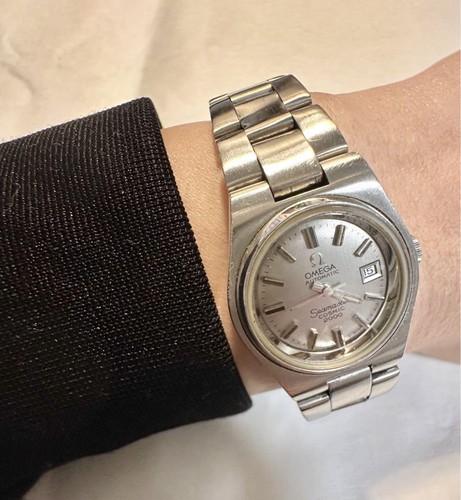 Omega Seamaster Cosmic 2000 Vintage Watch Used Rare Gold From Japan - Picture 6 of 9