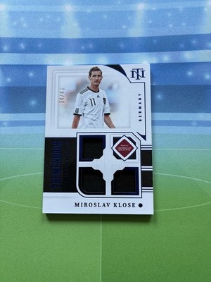 2022 Panini National Treasures Relic Miroslav Klose Sapphire /75 Germany