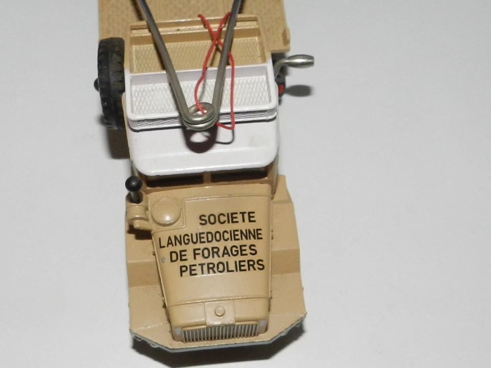 DINKY 888 L BERLIET GBO SAHARIEN LANGUEDOCIENNE + BOITE étiquette noire - Photo 3/4