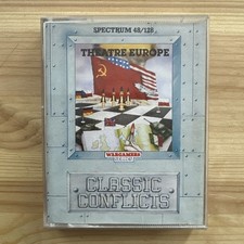 ZX Spectrum 48k 128k Theatre Europe - Wargames Series Classic Conflicts by PSS