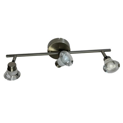 El Corte Inglés LED Deckenstrahler Gem Metall/Nickel 12W 1100lm warmweiß Lampe
