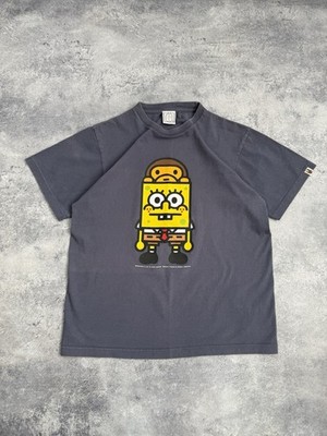 Bape x SpongeBob Baby Milo Tee A Bathing Ape T-Shirt Short Sleeve Vintage Rare