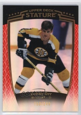 2024-25 Upper Deck Stature Legends Red 158/249 Bobby Orr #29 HOF 1q3d
