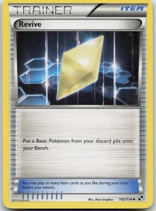 Revive 102/114 Black & White Uncommon Trainer