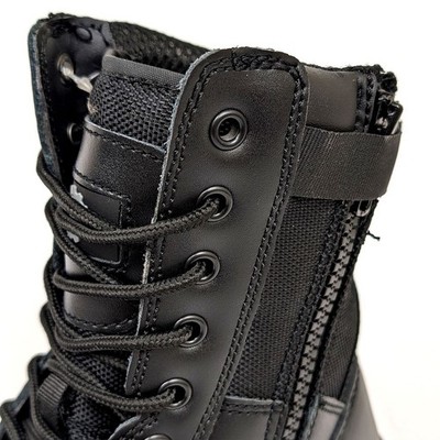 Mens Safety Work Boots Army Military Police Tactical Steel Toe Cap