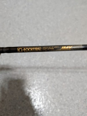 G.Loomis IMX SJR721-21 6' Light Fast 6-10# 1/16-5/16 oz 1 pc Spinning Rod